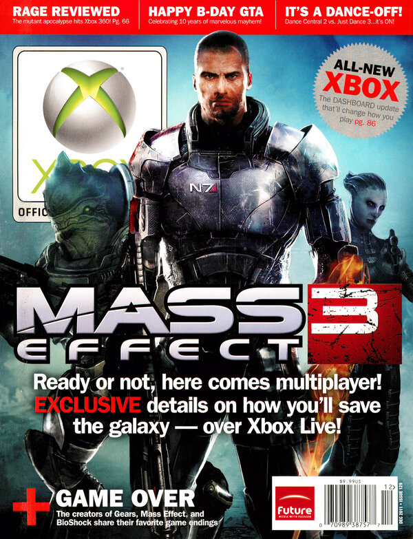 Official Xbox Magazine Issue 129 (December 2011) cover